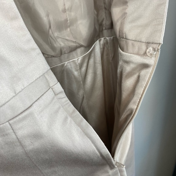 H&M Fitted Mini Dress w Belted Waist and Open Back Size 4 - Picture 14 of 14